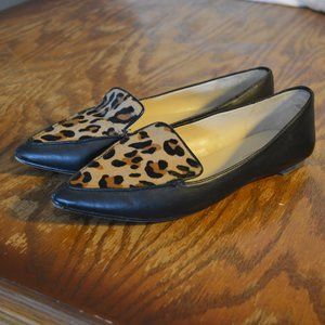 Black and Leopard Print Shoes